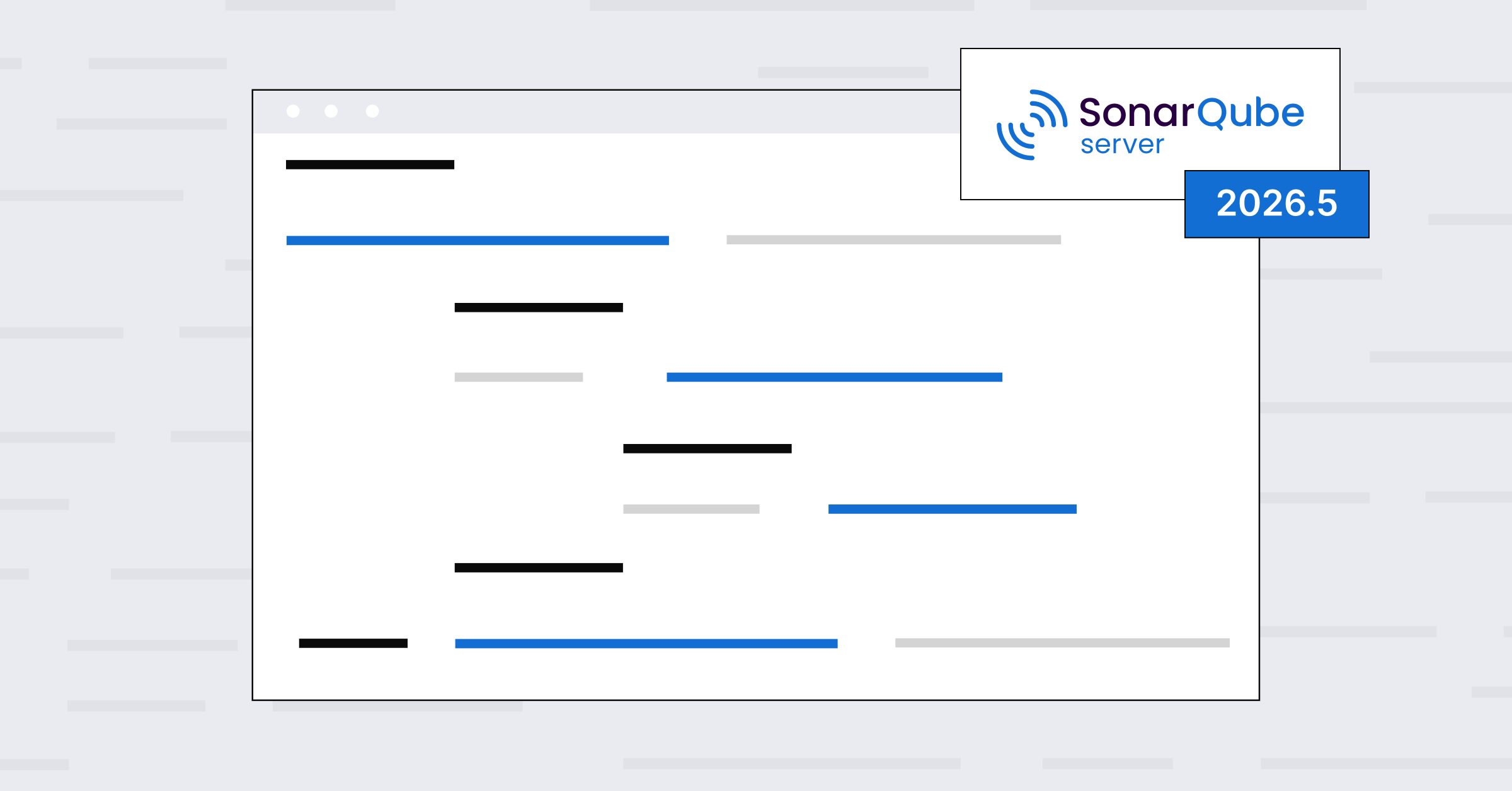 SonarQube Server 2026.5 LTA: Ship AI code inside your perimeter with confidence