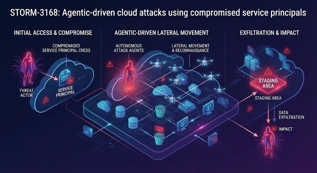 Storm-3168, Linked to JADEPUFFER, Abused Stolen Azure Identities