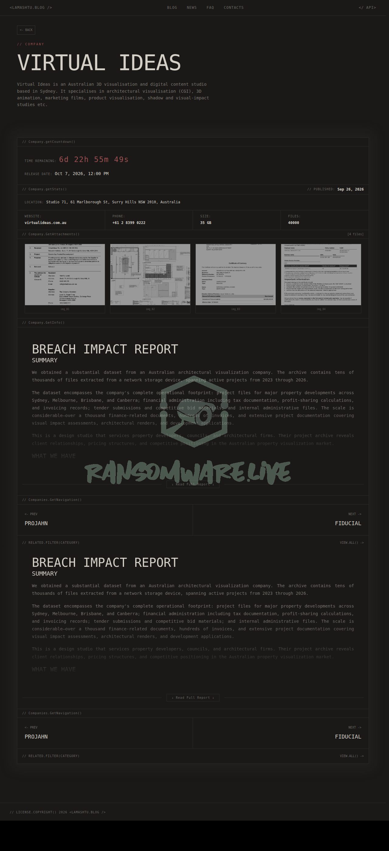 🏴☠️ Lamashtu has just published a new victim : Virtual Ideas