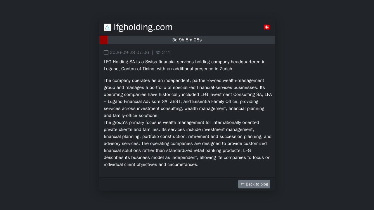 lfgholding.com By safepay
