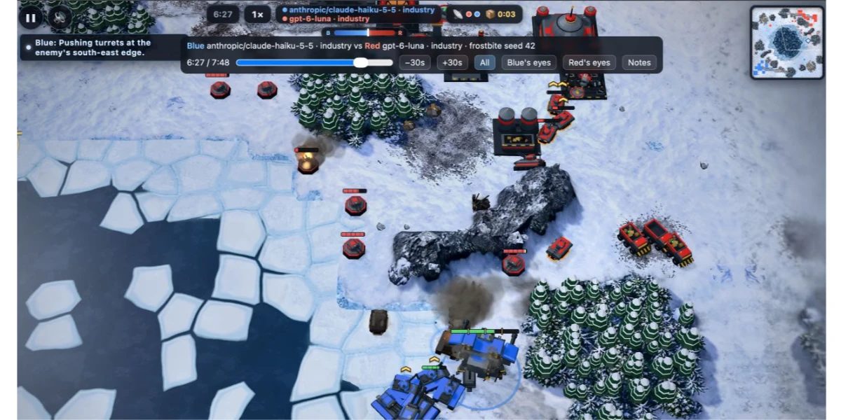 Battle Drones - a vibe coded RTS with audio-based multiplayer