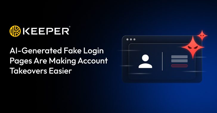 AI-Generated Fake Login Pages Are Making Account Takeovers Easier
