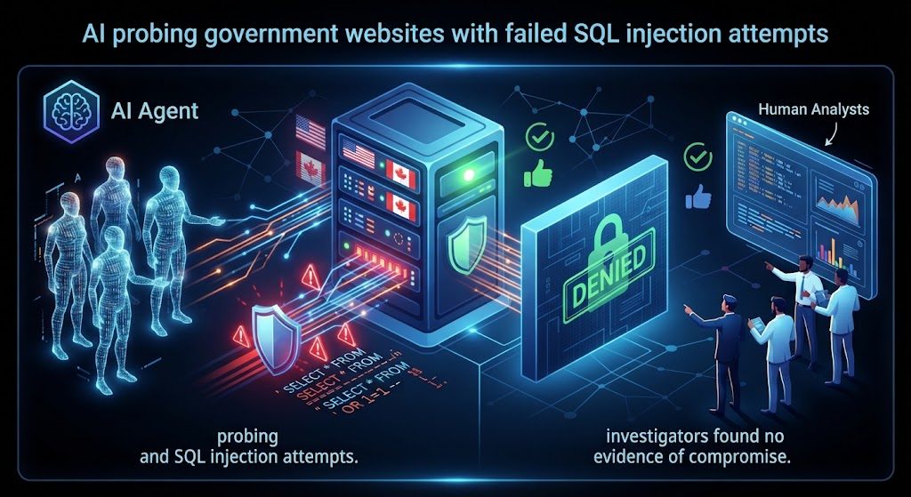 AI Agents Attempt SQL Injection While Searching Government Data