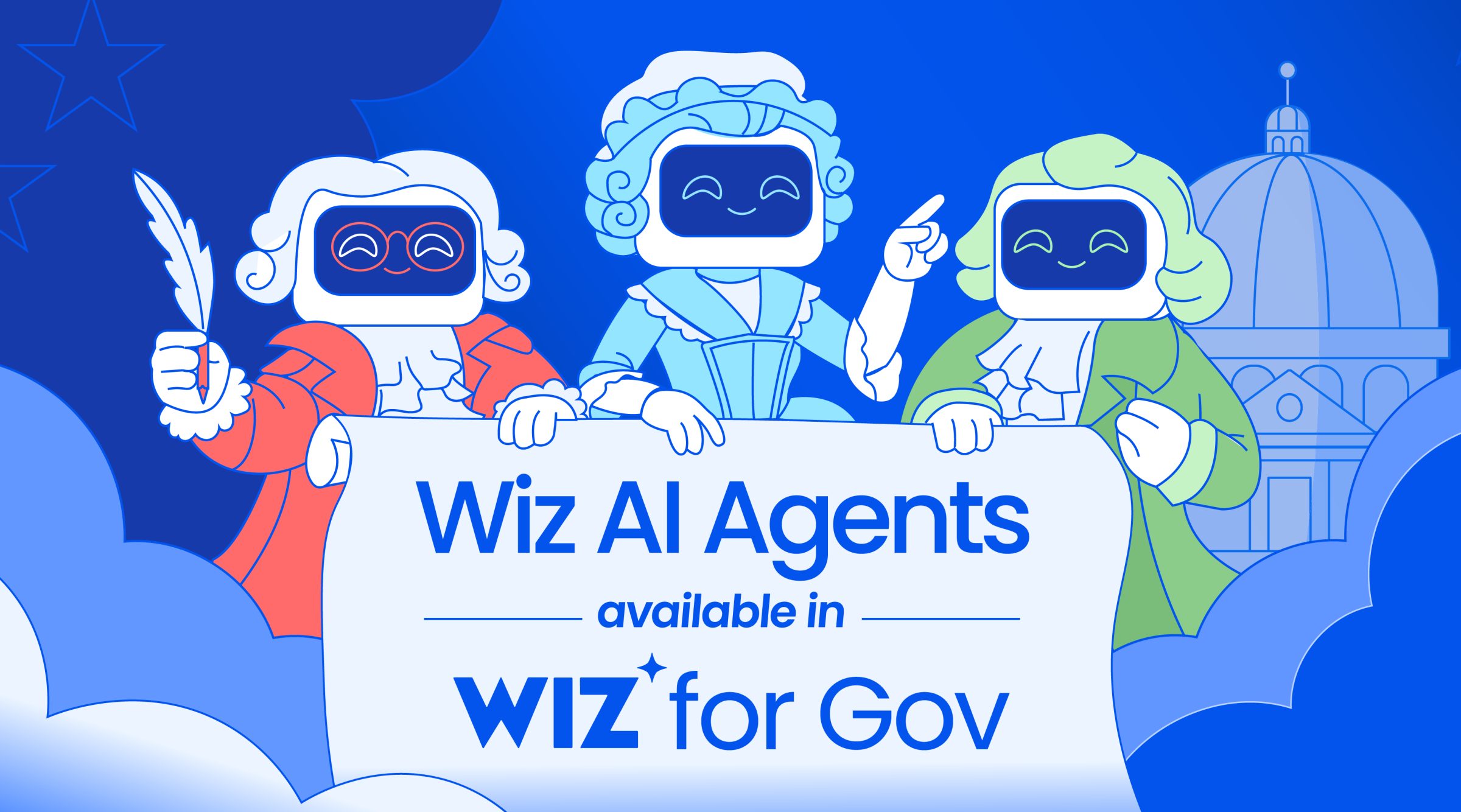 Securing the Mission at Machine Speed: Wiz AI Agents Arrive in Wiz for Gov