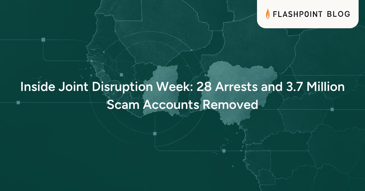 Inside Joint Disruption Week: 28 Arrests and 3.7 Million Scam Accounts Removed