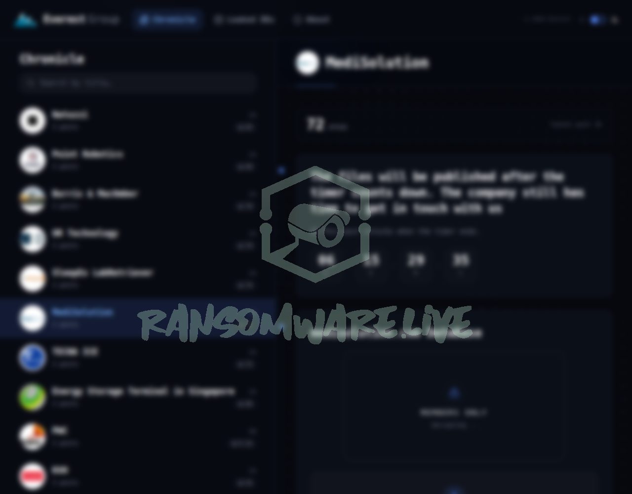 🏴☠️ Everest has just published a new victim : MediSolution