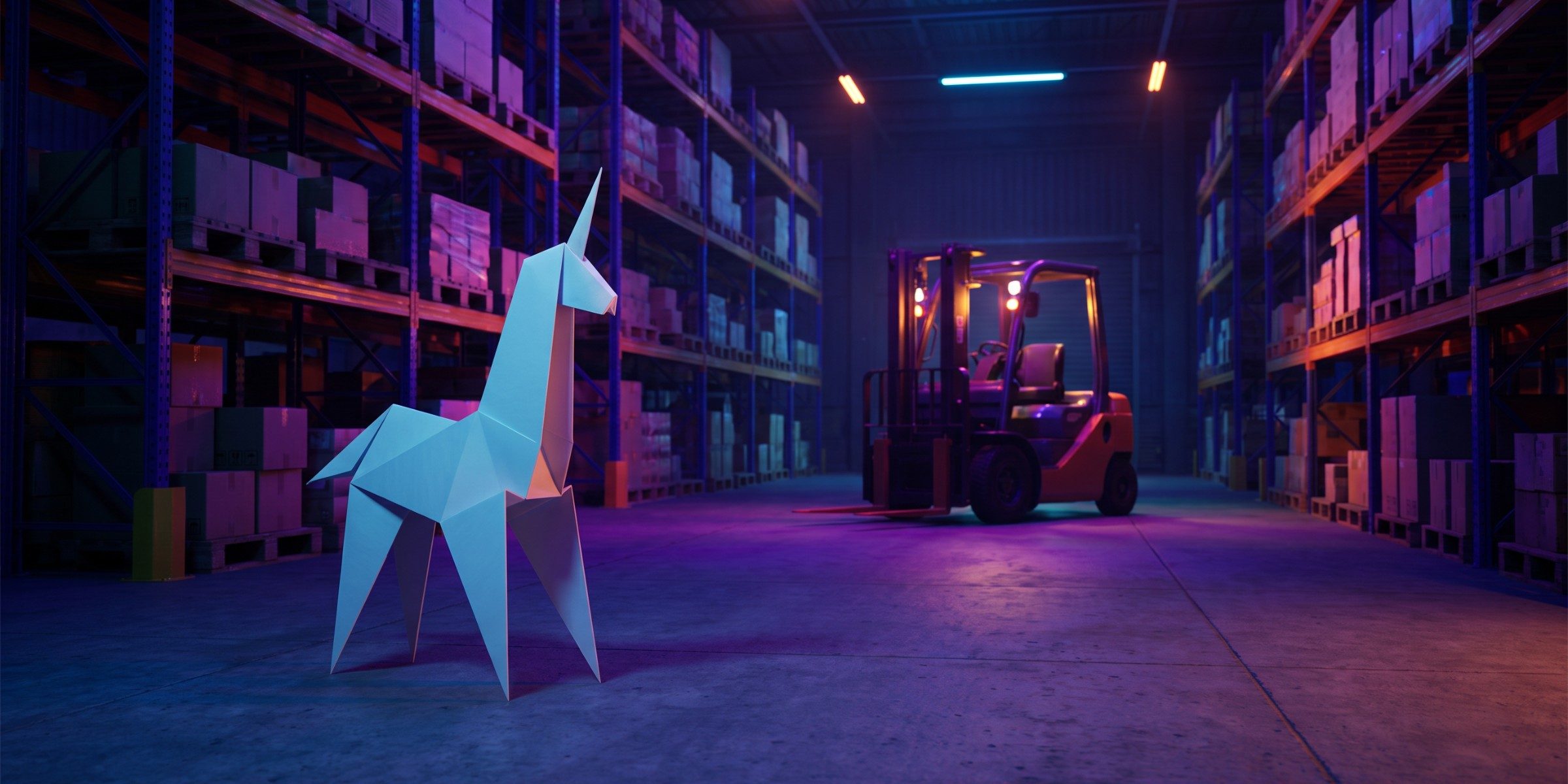 The journey of a paper unicorn: adventures inside a modern warehouse
