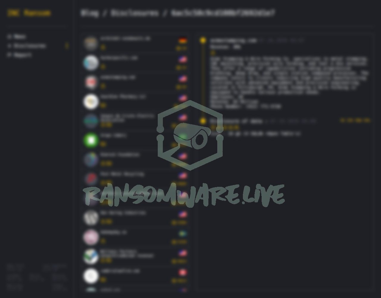 🏴☠️ Incransom has just published a new victim : acmestamping.com