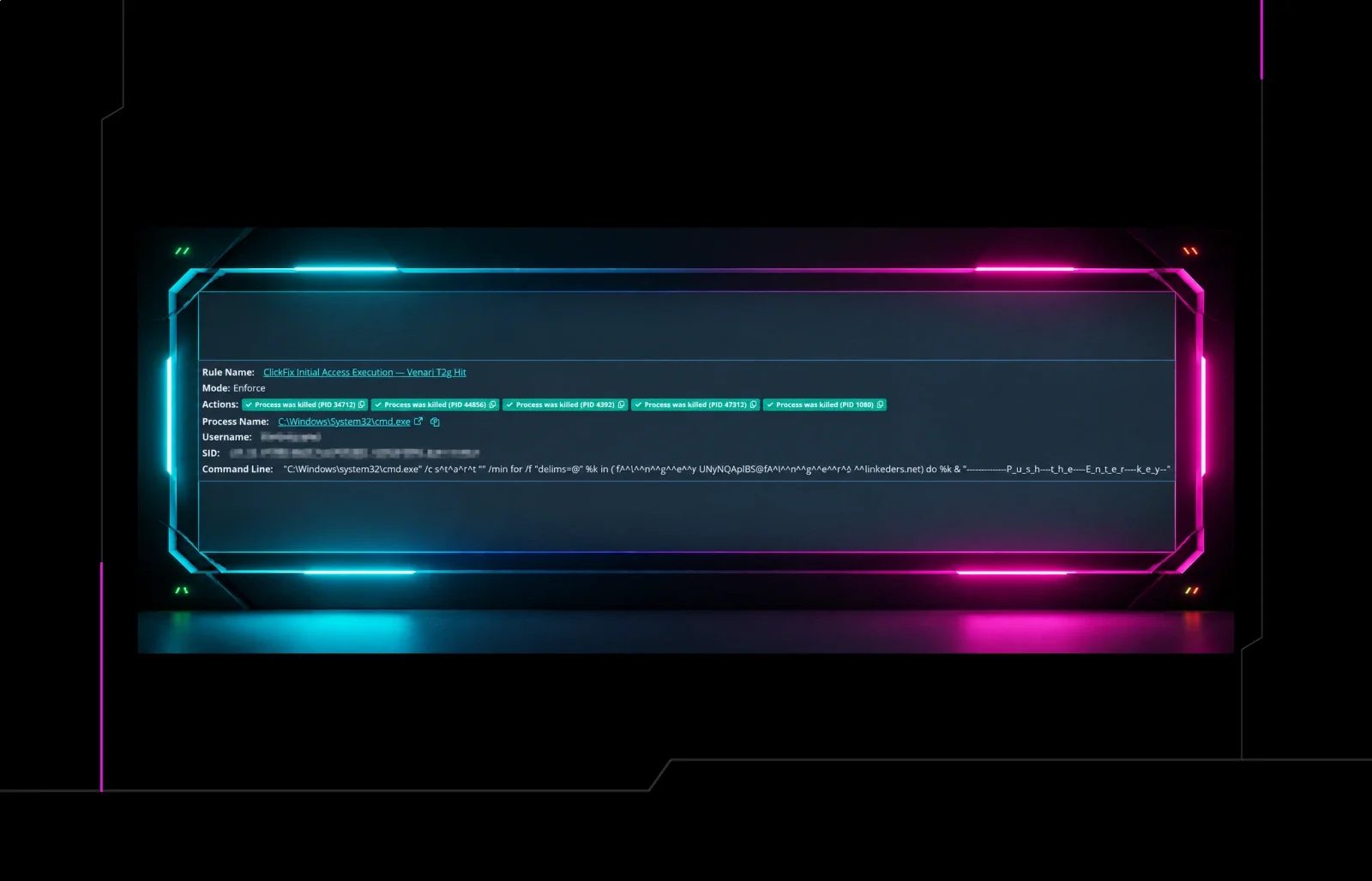 How Huntress Detects and Responds to a ClickFix Attack