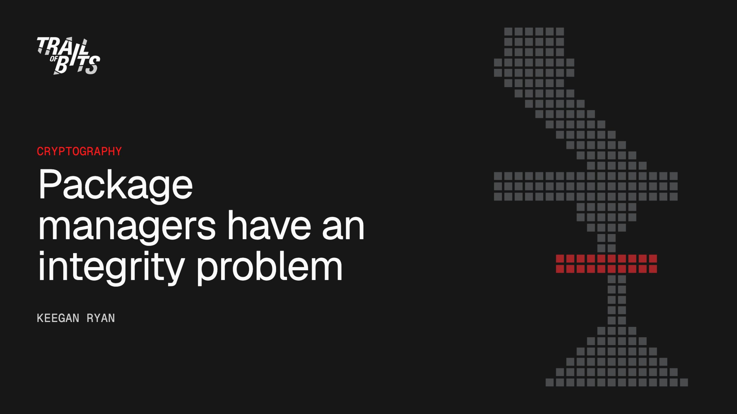 Package managers have an integrity problem