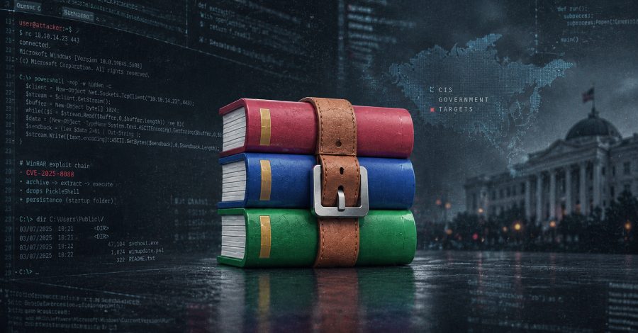 Silent Lynx Exploits WinRAR Flaw to Deploy Reverse Shell in CIS Government Attacks